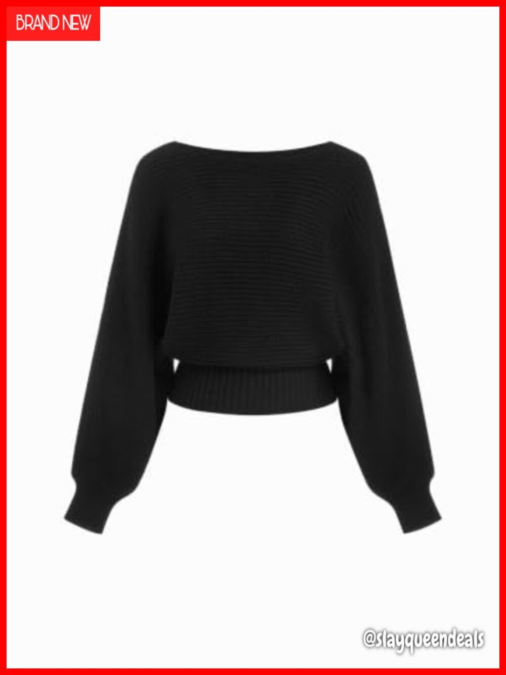 Women's Cropped Sweater Boat Neck Long Sleeve Lace Panel Pullover